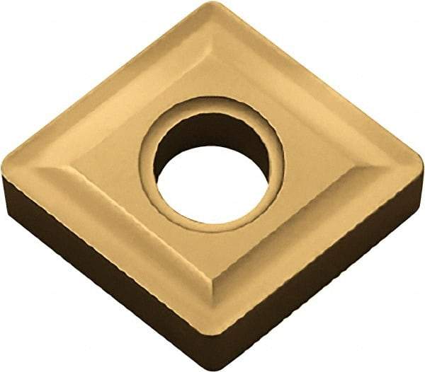 Kyocera - CNMG433 Grade CA510 Carbide Turning Insert - TiCN/Al2O3/TiN Finish, 80° Diamond, 1/2" Inscr Circle, 3/16" Thick, 3/64" Corner Radius - Americas Industrial Supply