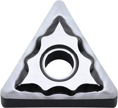 Kyocera - TNGG331 AH Grade KW10 Carbide Turning Insert - Uncoated, 60° Triangle, 3/8" Inscr Circle, 3/16" Thick, 1/64" Corner Radius - Americas Industrial Supply