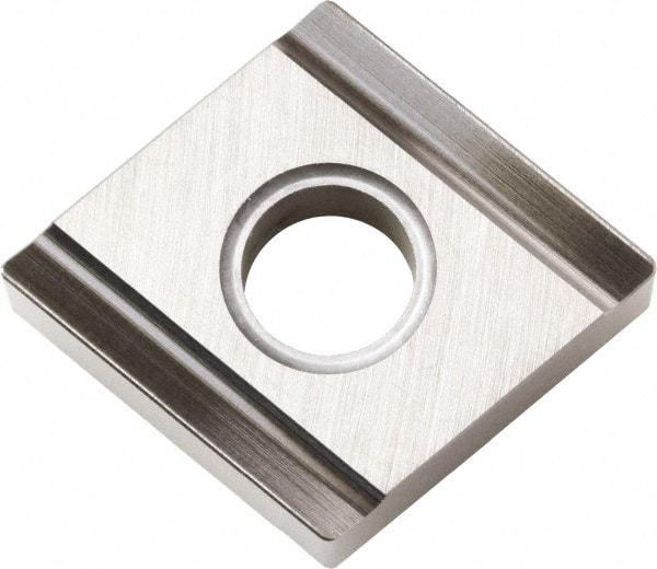 Kyocera - CNGG431 Grade PV720 Cermet Turning Insert - TiCN (Megacoat Nano) Finish, 80° Diamond, 1/2" Inscr Circle, 3/16" Thick, 1/64" Corner Radius - Americas Industrial Supply