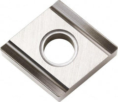 Kyocera - CNGG431 Grade PV720 Cermet Turning Insert - TiCN (Megacoat Nano) Finish, 80° Diamond, 1/2" Inscr Circle, 3/16" Thick, 1/64" Corner Radius - Americas Industrial Supply
