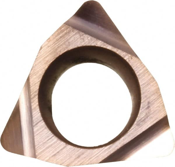 Kyocera - WBGT1.211 F Grade PR930 Carbide Turning Insert - TiCN Finish, 80° Trigon, 5/32" Inscr Circle, 1/16" Thick, 1/64" Corner Radius - Americas Industrial Supply