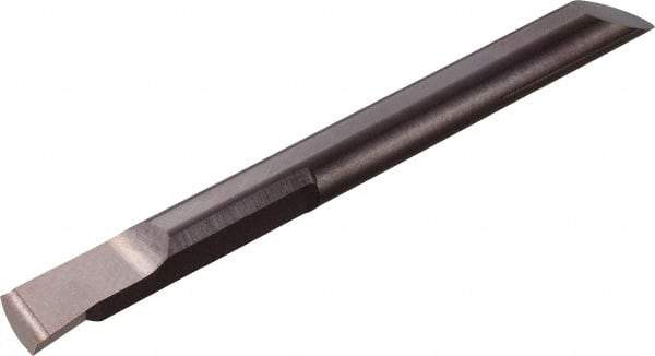 Kyocera - 7.5mm Min Bore Diam, 35mm Max Bore Depth, 7mm Shank Diam, Boring Bar - 0.005906" Corner Radius, Right Hand Cut, Solid Carbide - Exact Industrial Supply