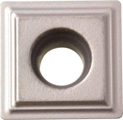 Kyocera - SPMT090304 Z Grade KW10 Carbide Milling Insert - WC/Co Finish, 3.18mm Thick, 9.52mm Inscribed Circle, 0.4mm Corner Radius - Americas Industrial Supply
