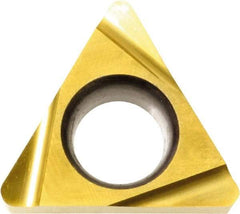 Kyocera - TBGT1.210.2 Grade KW10 Carbide Turning Insert - Uncoated, 60° Triangle, 5/32" Inscr Circle, 1/16" Thick, 0.004" Corner Radius - Americas Industrial Supply