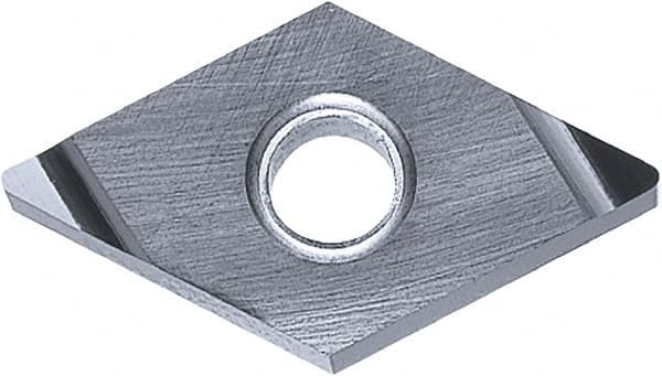 Kyocera - DNGG331 S Grade KW10 Carbide Turning Insert - Uncoated, 55° Diamond, 3/8" Inscr Circle, 3/16" Thick, 1/64" Corner Radius - Americas Industrial Supply