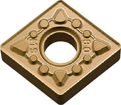 Kyocera - CNMG431 MS Grade PR1115 Carbide Turning Insert - TiAlN Finish, 80° Diamond, 1/2" Inscr Circle, 3/16" Thick, 1/64" Corner Radius - Americas Industrial Supply