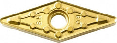 Kyocera - VNMG331 MS Grade CA6515 Carbide Turning Insert - TiCN/Al2O3/TiN Finish, 35° Diamond, 3/8" Inscr Circle, 3/16" Thick, 1/64" Corner Radius - Americas Industrial Supply