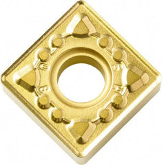 Kyocera - SNMG431 MS Grade SW05 Carbide Turning Insert - Uncoated, 90° Square, 1/2" Inscr Circle, 3/16" Thick, 1/64" Corner Radius - Americas Industrial Supply