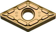 Kyocera - DNMG432 MQ Grade SW05 Carbide Turning Insert - Uncoated, 55° Diamond, 1/2" Inscr Circle, 3/16" Thick, 1/32" Corner Radius - Americas Industrial Supply