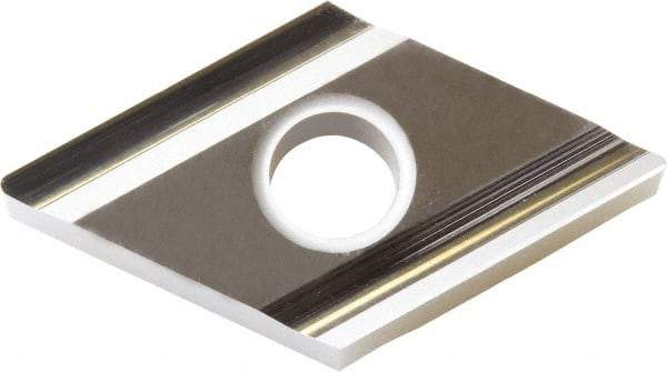 Kyocera - DNGG432 A3 Grade KW10 Carbide Turning Insert - Uncoated, 55° Diamond, 1/2" Inscr Circle, 3/16" Thick, 1/32" Corner Radius - Americas Industrial Supply