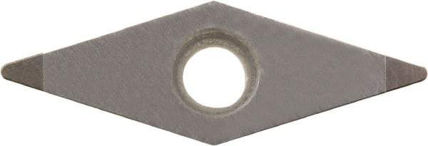 Kyocera - VBGW331 Grade KBN525 CBN Turning Insert - Uncoated, 35° Diamond, 3/8" Inscr Circle, 3/16" Thick, 1/64" Corner Radius - Americas Industrial Supply