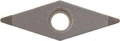 Kyocera - VBGW331 Grade KBN525 CBN Turning Insert - Uncoated, 35° Diamond, 3/8" Inscr Circle, 3/16" Thick, 1/64" Corner Radius - Americas Industrial Supply