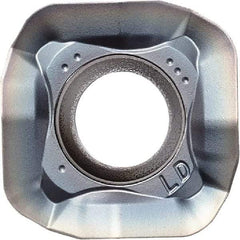 Kyocera - SOMT100420 LD Grade PR1535 Carbide Milling Insert - Megacoat Nano Finish, 4.58mm Thick, 10.45mm Inscribed Circle - Americas Industrial Supply