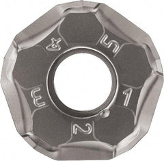 Kyocera - PNEU1205 GL Grade PR1210 Carbide Milling Insert - Megacoat Finish, 5.56mm Thick - Americas Industrial Supply
