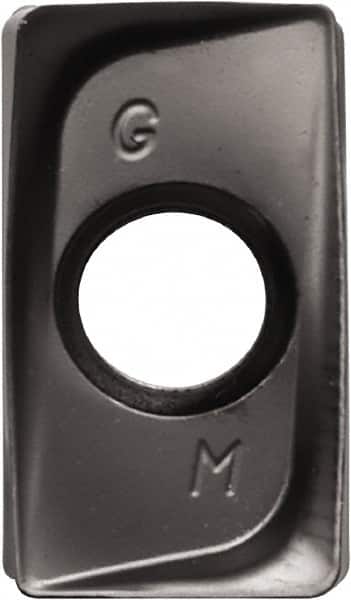 Kyocera - LOMU100408 GM Grade PR1535 Carbide Milling Insert - Megacoat Nano Finish, 4mm Thick, 0.8mm Corner Radius - Americas Industrial Supply