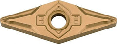 Kyocera - VNMG331 PP Grade CA525 Carbide Turning Insert - TiCN/Al2O3/TiN Finish, 35° Diamond, 3/8" Inscr Circle, 3/16" Thick, 1/64" Corner Radius - Americas Industrial Supply