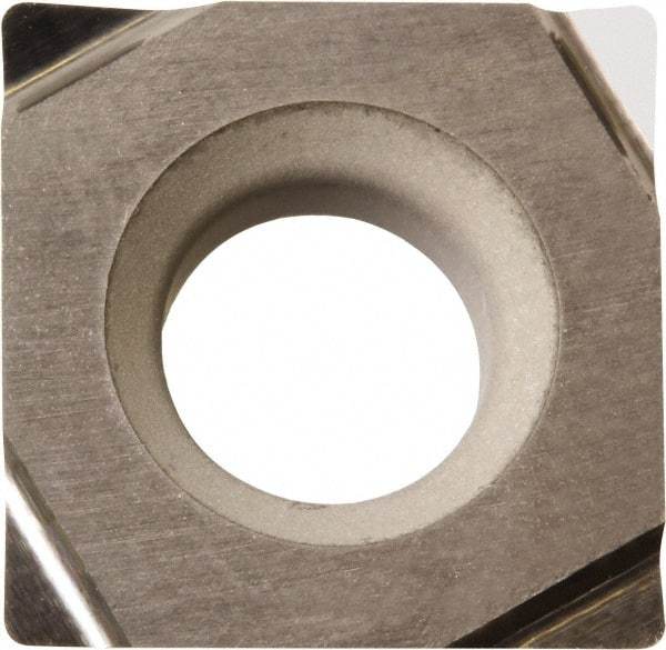 Kyocera - SPGH321 Grade TN60 Cermet Turning Insert - Uncoated, 90° Square, 3/8" Inscr Circle, 1/8" Thick, 1/64" Corner Radius - Americas Industrial Supply