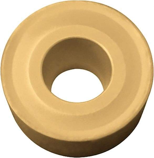 Kyocera - RCMX1204M0 Grade CA530 Carbide Turning Insert - TiCN/Al2O3/TiN Finish, Round, 12mm Inscr Circle, 3/16" Thick - Americas Industrial Supply