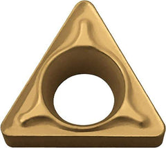 Kyocera - TBMT1.211 DP Grade PR930 Carbide Turning Insert - TiCN Finish, 60° Triangle, 5/32" Inscr Circle, 1/16" Thick, 1/64" Corner Radius - Americas Industrial Supply