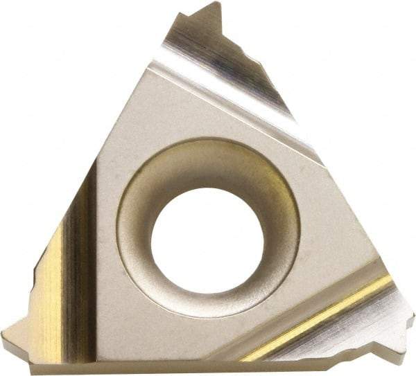 Kyocera - TNN32 Grade TC60, External UN Threading Insert - 18 TPI Ext Pitch, Right Hand Insert, NbC Finish, Cermet - Americas Industrial Supply