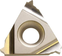 Kyocera - TNN32 Grade TC60, External UN Threading Insert - 12 TPI Ext Pitch, Right Hand Insert, NbC Finish, Cermet - Americas Industrial Supply