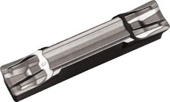 Kyocera - 3020GDFM GM Grade PR1225, 3mm Cutting Width Carbide Grooving Insert - Neutral, 0.3mm Corner Radius, Megacoat Finish - Americas Industrial Supply