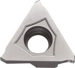Kyocera - 43GBA MY Grade TN6020, 1.75mm Cutting Width Cermet Grooving Insert - 3.5mm Max Depth of Cut, Left Hand, 0.2mm Corner Radius, TiCN Finish - Americas Industrial Supply