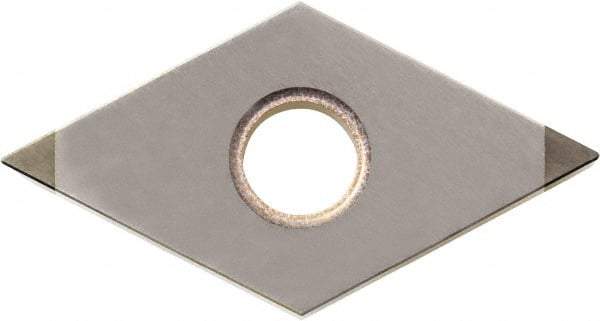 Kyocera - DNGA433 Grade KBN05M CBN Turning Insert - Megacoat Finish, 55° Diamond, 1/2" Inscr Circle, 3/16" Thick, 3/64" Corner Radius - Americas Industrial Supply