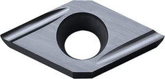 Kyocera - DCET32.50.5 USF Grade PR930 Carbide Turning Insert - TiCN Finish, 55° Diamond, 3/8" Inscr Circle, 5/32" Thick, 0.008" Corner Radius - Americas Industrial Supply