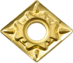 Kyocera - CNMG433 HQ Grade CA515 Carbide Turning Insert - TiCN/Al2O3/TiN Finish, 80° Diamond, 1/2" Inscr Circle, 3/16" Thick, 3/64" Corner Radius - Americas Industrial Supply