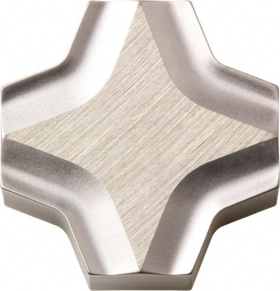 Kyocera - SNMF120421 Grade TN90 Cermet Turning Insert - Uncoated, 90° Square, 1/2" Inscr Circle, 3/16" Thick - Americas Industrial Supply
