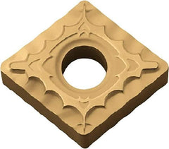 Kyocera - CNMG432 XQ Grade TN620 Cermet Turning Insert - Uncoated, 80° Diamond, 1/2" Inscr Circle, 3/16" Thick, 1/32" Corner Radius - Americas Industrial Supply