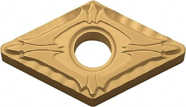Kyocera - DNMG432 XP Grade CA515 Carbide Turning Insert - TiCN/Al2O3/TiN Finish, 55° Diamond, 1/2" Inscr Circle, 3/16" Thick, 1/32" Corner Radius - Americas Industrial Supply