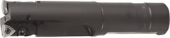 Kyocera - 3-1/8" Max Drill Depth, 2.96" Diam, Indexable Insert Drill - 2 Inserts, 1-1/2" Shank Diam, Whistle Notch Shank - Americas Industrial Supply