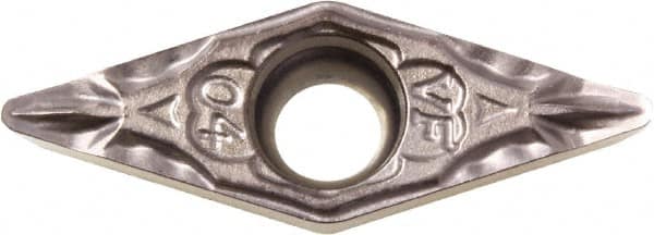 Kyocera - VCMT1.51.51 VF Grade CA530 Carbide Turning Insert - TiCN/Al2O3/TiN Finish, 35° Diamond, 3/16" Inscr Circle, 3/32" Thick, 1/64" Corner Radius - Americas Industrial Supply