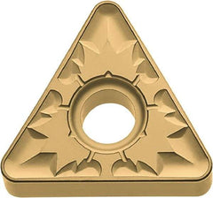 Kyocera - TNMG333 ZS Grade CA4515 Carbide Turning Insert - TiCN/Al2O3 Finish, 60° Triangle, 3/8" Inscr Circle, 3/16" Thick, 3/64" Corner Radius - Americas Industrial Supply