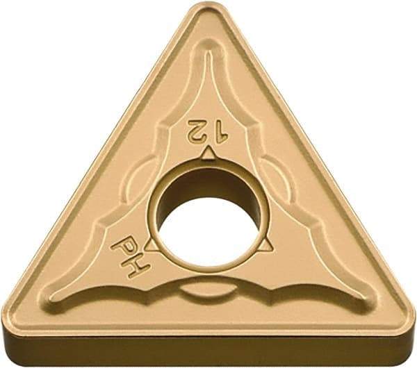 Kyocera - TNMG333 PH Grade CA4515 Carbide Turning Insert - TiCN/Al2O3 Finish, 60° Triangle, 3/8" Inscr Circle, 3/16" Thick, 3/64" Corner Radius - Americas Industrial Supply
