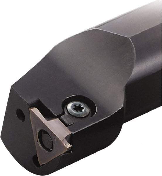 Kyocera - KIGBA, Internal, Right Hand, 3mm Max Depth of Cut, 0.02 to 0.19" Groove Width, Indexable Grooving Tool Holder - GBA43R/L.. Insert Compatibility, 30mm Shank Width, 250mm OAL - Americas Industrial Supply