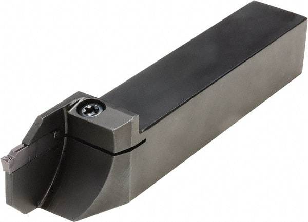 Kyocera - KGD, External, Right Hand, 30mm Max Depth of Cut, 2.4 to 3mm Groove Width, Indexable Grooving Tool Holder - Multiple Insert Compatibility, 12mm Shank Height, 12mm Shank Width, 85mm OAL - Americas Industrial Supply