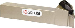 Kyocera - DVPN, Left Hand Cut, 117.50° Lead Angle, 25mm Shank Height x 25mm Shank Width, Negative Rake Indexable Turning Toolholder - 150mm OAL, VN.. 33 Insert Compatibility, Series DVPN - Americas Industrial Supply