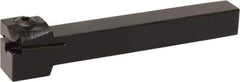 Kyocera - KGMS, External, Right Hand, 4.8mm Max Depth of Cut, 3 to 5mm Groove Width, Indexable Grooving Tool Holder - Multiple Insert Compatibility, 25mm Shank Height, 25mm Shank Width, 150mm OAL - Americas Industrial Supply
