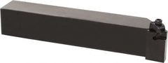Kyocera - KKC, External, Right Hand, 0.138" Max Depth of Cut, 0.031 to 1/4" Groove Width, Indexable Grooving Tool Holder - KC.. 20.., KC.. 21.., KC.. 30.., KC.. 31.., KC.. 41.., KC.. 42.. Insert Compatibility, 5/8" Shank Height, 5/8" Shank Width, 6" OAL - Americas Industrial Supply