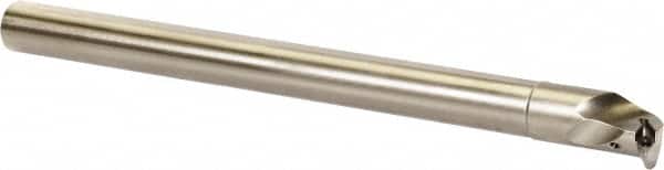 Kyocera - 1.34" Min Bore Diam, 12" OAL, 1" Shank Diam, A-SVUC(B)-AE Indexable Boring Bar - 1.583" Max Bore Depth, VBGT 33.., VBGW 33.., VBMT 33.., VCGT 33.., VCGW 33.., VCMT 33.. Insert, Screw Holding Method - Americas Industrial Supply