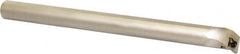 Kyocera - 13mm Min Bore Diam, 140mm OAL, 10mm Shank Diam, A-SDQC-AE Indexable Boring Bar - 19mm Max Bore Depth, DCGT 215.., DCGW 215.., DCMT 215.., DCMW 215.. Insert, Screw Holding Method - Americas Industrial Supply