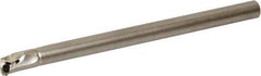Kyocera - 10mm Min Bore Diam, 120mm OAL, 8mm Shank Diam, S/A-SWUB(P)-AE Indexable Boring Bar - 16mm Max Bore Depth, WBGT 1515.., WBGW 1515.., WBMT 1515.., WPGT 1515.., WPGW 1515.., WPMT 1515.., WPMW 1515.. Insert, Screw Holding Method - Americas Industrial Supply