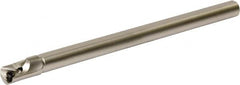 Kyocera - 27mm Min Bore Diam, 250mm OAL, 25mm Shank Diam, A/S-STLB(P)-AE Indexable Boring Bar - 46mm Max Bore Depth, TPGB 32.., TPGH 32.., TPMH 32.., TPMT 32.. Insert, Screw Holding Method - Americas Industrial Supply
