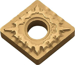 Kyocera - CNMG432 XS Grade CA525 Carbide Turning Insert - TiCN/Al2O3/TiN Finish, 80° Diamond, 1/2" Inscr Circle, 3/16" Thick, 1/32" Corner Radius - Americas Industrial Supply