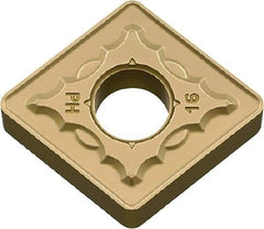 Kyocera - CNMG544 PH Grade CA510 Carbide Turning Insert - TiCN/Al2O3/TiN Finish, 80° Diamond, 5/8" Inscr Circle, 1/4" Thick, 1/16" Corner Radius - Americas Industrial Supply