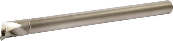 Kyocera - 1.18" Min Bore Diam, 10" OAL, 3/4" Shank Diam, A-SVPC(B)-AE Indexable Boring Bar - 1.575" Max Bore Depth, VBET 22.., VBGT 22.., VBGW 22.., VBMT 22.., VCGT 22.. Insert, Screw Holding Method - Americas Industrial Supply