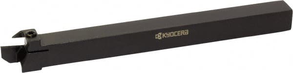 Kyocera - KGM, External, Left Hand, 25mm Max Depth of Cut, 4 to 5mm Groove Width, Indexable Grooving Tool Holder - Multiple Insert Compatibility, 25mm Shank Height, 25mm Shank Width, 150mm OAL - Americas Industrial Supply